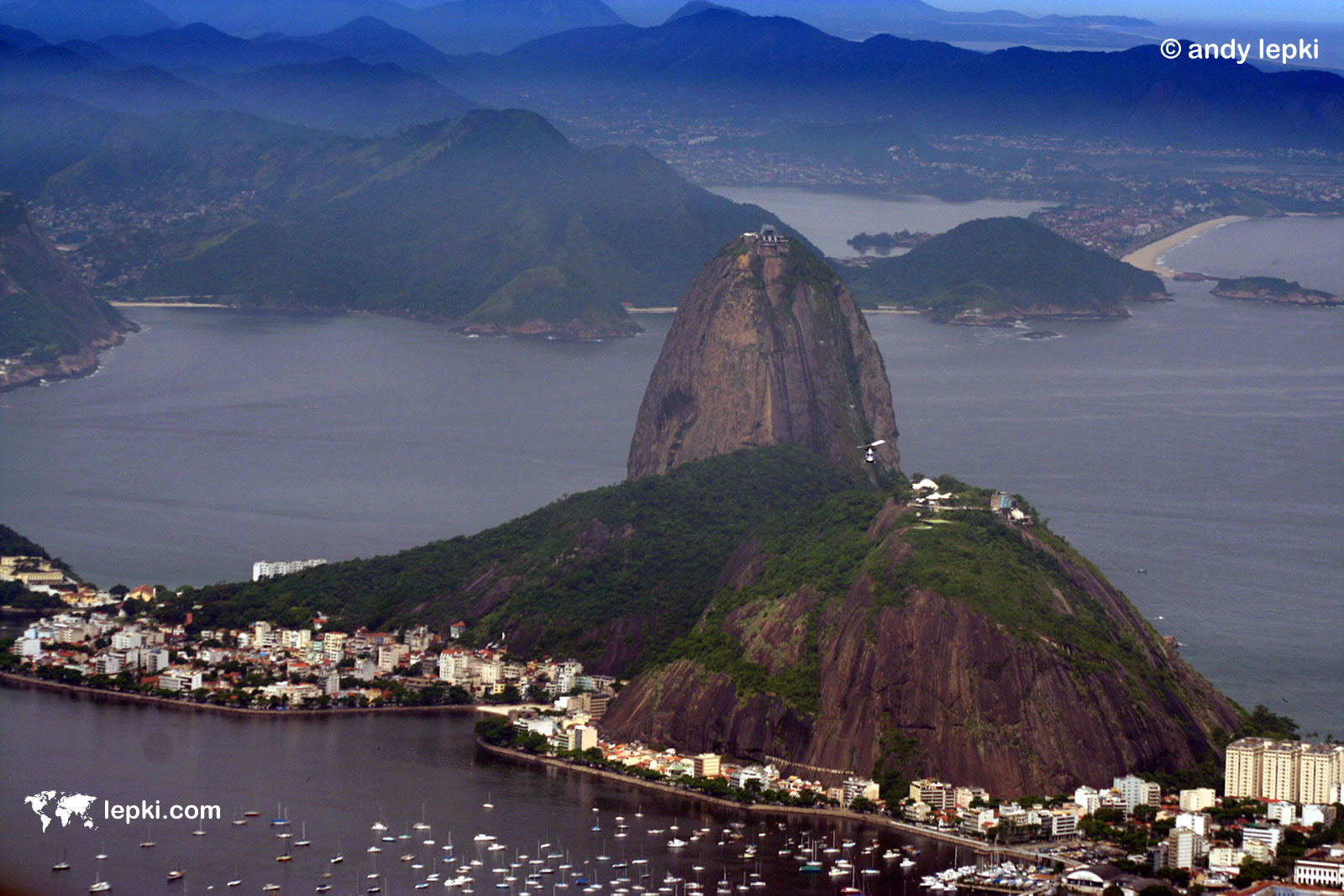 Brazil Rio skyline Wallpaper : Andy Lepki Photography