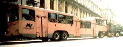 a camel bus in havana