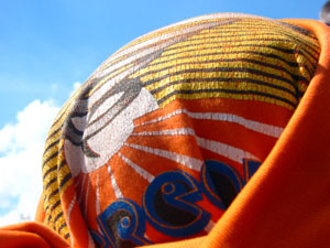 funky headscarf