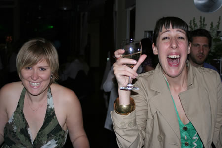 Andy  Lisa champagne