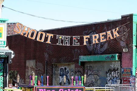 Shoot The Freak Coney Island