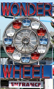 Coney Island wonder wheel