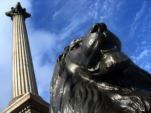 lions nelson column