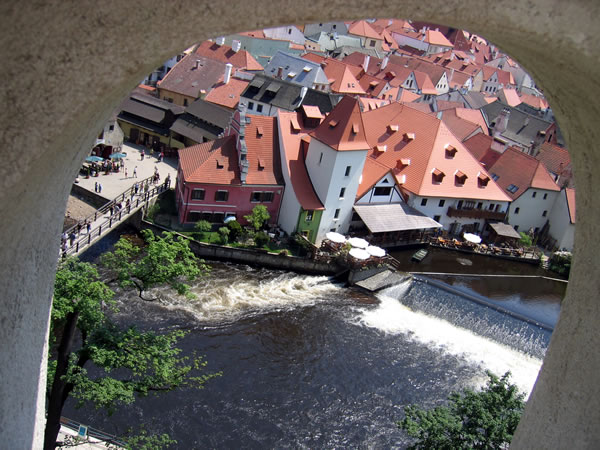 river vltava krumlov